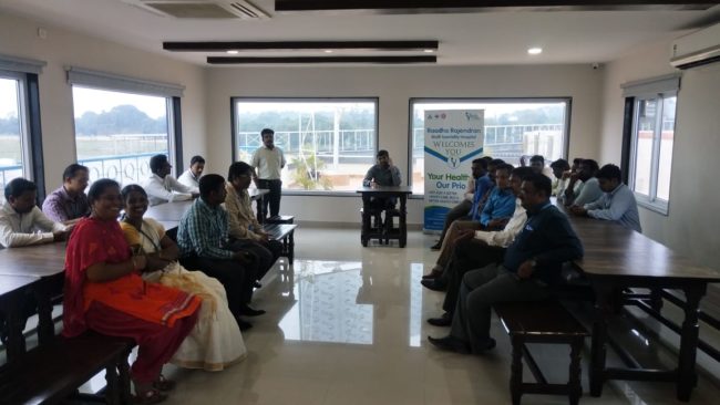 Medical Camp and Doctor Health Talk at Jeena and Co, MKN Road, Alandur 15 Oct 2018