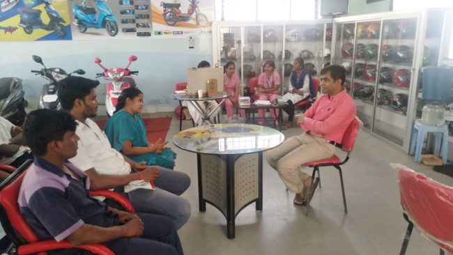 Medical Camp and Doctor Health Talk at Ramkay TVS, Velachery 23 Oct 2018