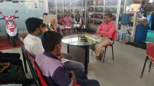 Medical Camp and Doctor Health Talk at Ramkay TVS, Velachery 23 Oct 2018