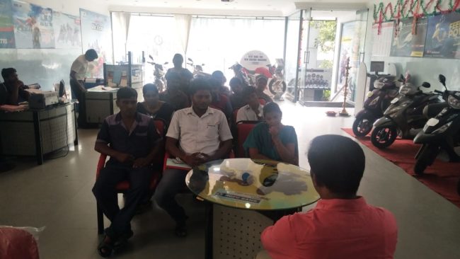 Medical Camp and Doctor Health Talk at Ramkay TVS, Velachery 23 Oct 2018