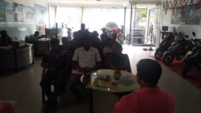 Medical Camp and Doctor Health Talk at Ramkay TVS, Velachery 23 Oct 2018