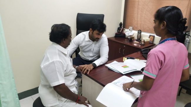 Ortho Camp at Raadha Rajendran Hospital, Alandur - 12 Oct 2018