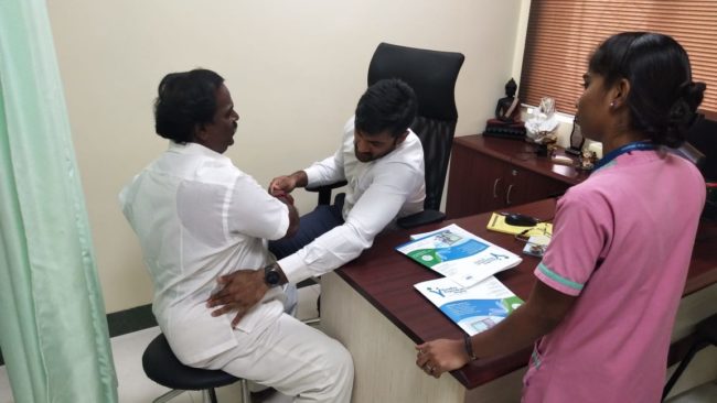 Ortho Camp at Raadha Rajendran Hospital, Alandur - 12 Oct 2018