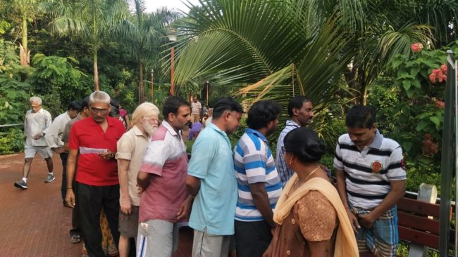 Park Activities at KK Nagar Sivan Park 04 Nov 2018