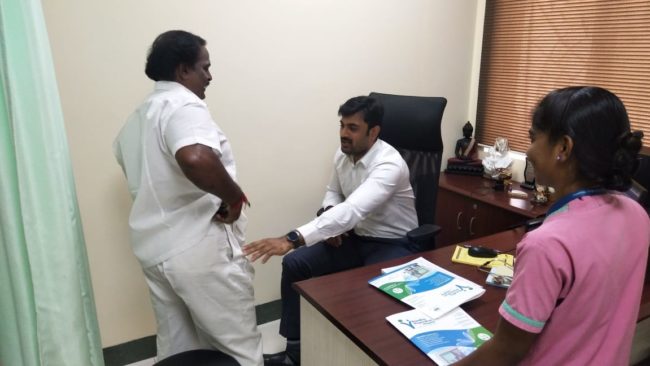 Ortho Camp at Raadha Rajendran Hospital, Alandur - 12 Oct 2018