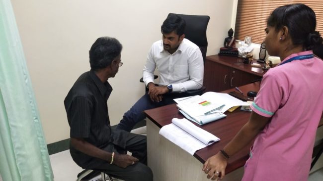 Ortho Camp at Raadha Rajendran Hospital, Alandur - 12 Oct 2018